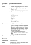 Course Title/Code: Infectious Disease Epidemiology (MMPH6167