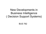 Decision Support Systems - San Francisco State University