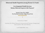 can integrated health services reduce risk and