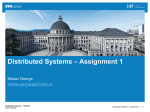 Distributed Systems – Assignment 1
