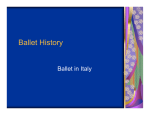 Ballet History