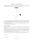 Mechanics 1: The Pendulum