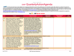 to open the MS Word version of the Quarterly Action Agenda