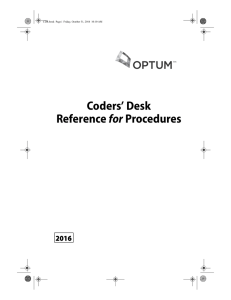 Coders` Desk Reference for Procedures