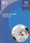 Together for health - Transforming Cancer Services