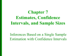 confidence-interval estimate