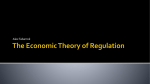 The Economic Theory of Regulation