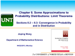 Chapter 8. Some Approximations to Probability