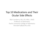 Top 10 Medications and Their Ocular Side Effects
