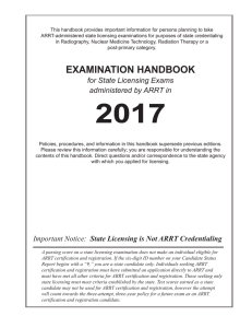 examination handbook