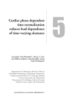 Cardiac phase-dependent time normalization reduces - VU-dare