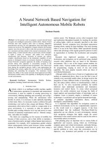 A Neural Network Based Navigation for Intelligent Autonomous