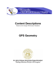 GPS Geometry - Georgia Department of Education