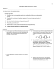 24 Exploring the Quadratic Formula – Stations Objective: Do Now