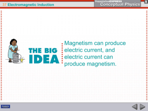 37 Electromagnetic Induction