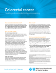 Colorectal cancer