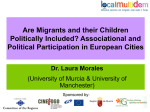 Associational and Political Participation in European Cities