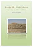 History 1601: Global History