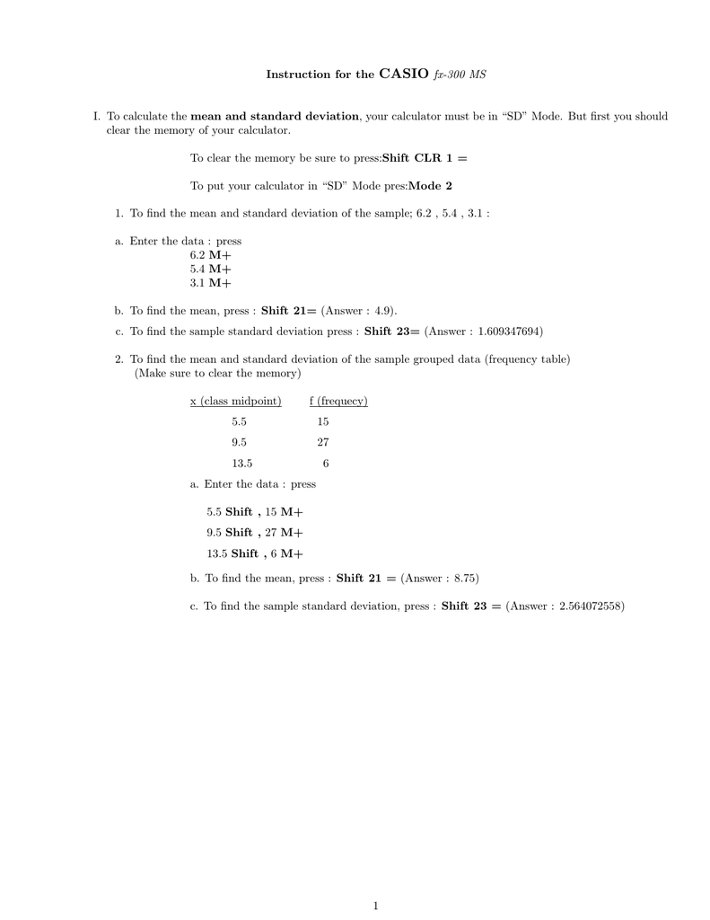 casio hs 85te instructions Casio ms-8s instructions.