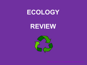 ecology and evolution review