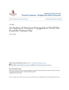 An Analysis of American Propaganda in World War II