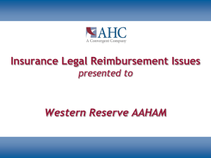 AHC Presentation - AAHAM Western Reserve Chapter