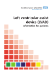 Left ventricular assist device (LVAD) - Feb 2011