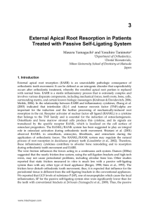 External Apical Root Resorption in Patients Treated with Passive