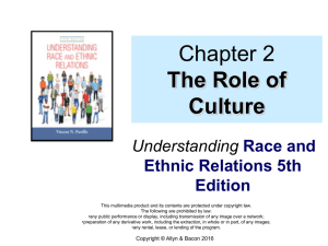 Chapter 2 Culture and Social Structure