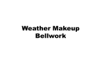 weather makeup bellwork