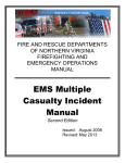 EMS Multiple Casualty Incident Manual