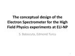 Laser Driven Electron Beam production at ELI-NP