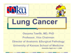 Lung Cancer by Ossama Tawfik