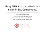 Using FLUKA to study Radiation Fields in ERL Components