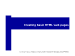 Creating HTML web pages - How to conduct behavioral research