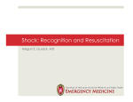 Shock: Recognition and Resuscitation