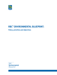 RBC Environmental Blueprint
