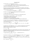 Formulas for Ch 5