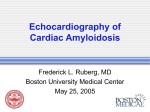 Amyloid Cardiomyopathy