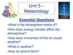 Unit 5 - Notes_Meteorology