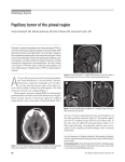 Papillary tumor of the pineal region