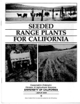 Seeded Range Plants for California