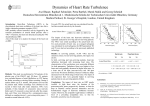 Dynamics of Heart Rate Turbulence