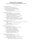 The Family Tree of Christianity