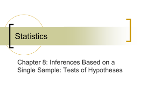 Chapter 4: Random Variables and Probability Distributions