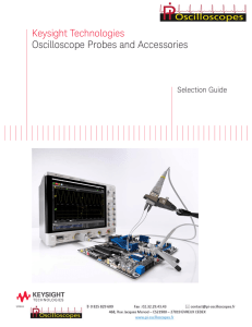 Keysight Technologies Oscilloscope Probes and Accessories