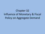 Fiscal Policy Influences Aggregate Demand