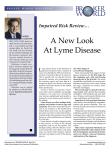 A New Look At Lyme Disease