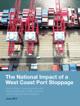 The National Impact of a West Coast Port Stoppage