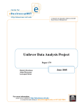 Unilever Data Analysis Project - MIT Center for Digital Business